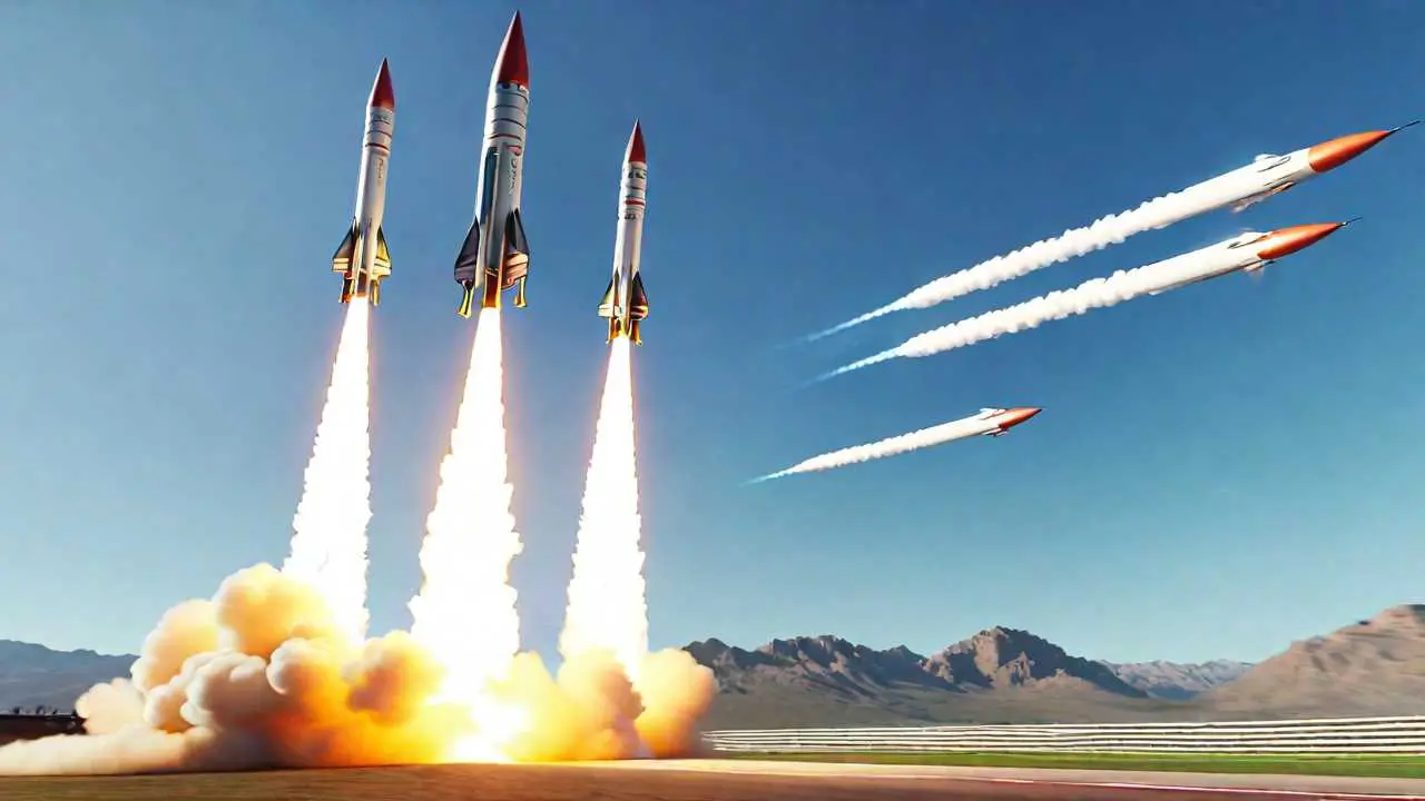 Missile Might: A Riveting 3D Showcase of Speed, Size, and Range