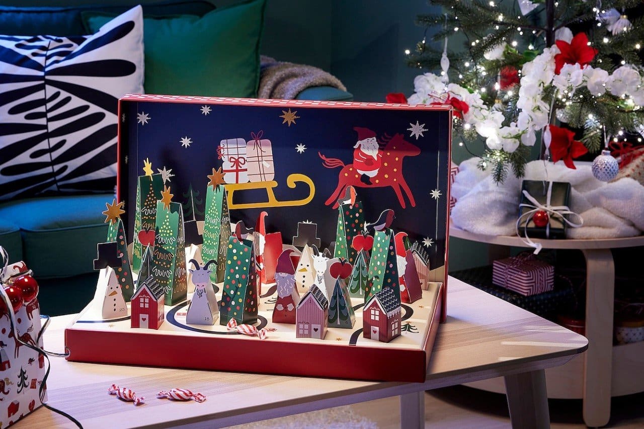 IKEA's Vinterfint Advent Calendar A Fun and Festive Way to Count Down