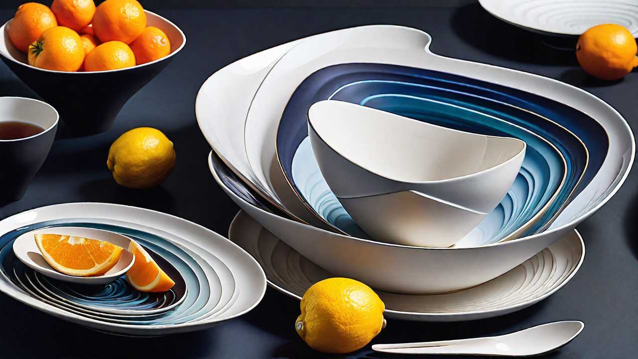 Innovative Artistry Meets Functionality in Zaha Hadid Designs New Tableware Collections