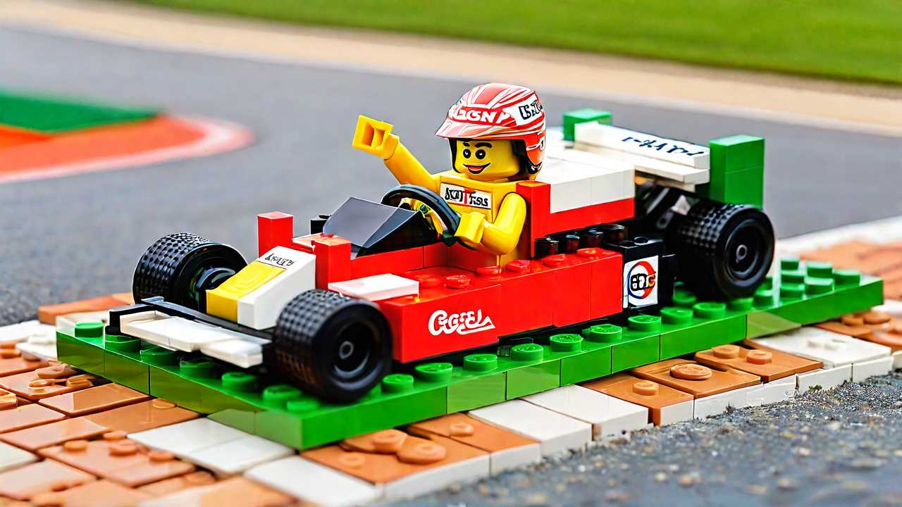 Racing Legend Ayrton Senna Immortalized in LEGO Form