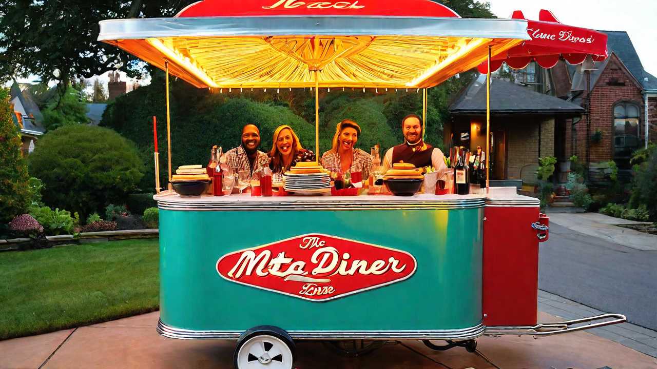 The Ultimate Party Companion: The Diner Trolley Transforms American House Parties