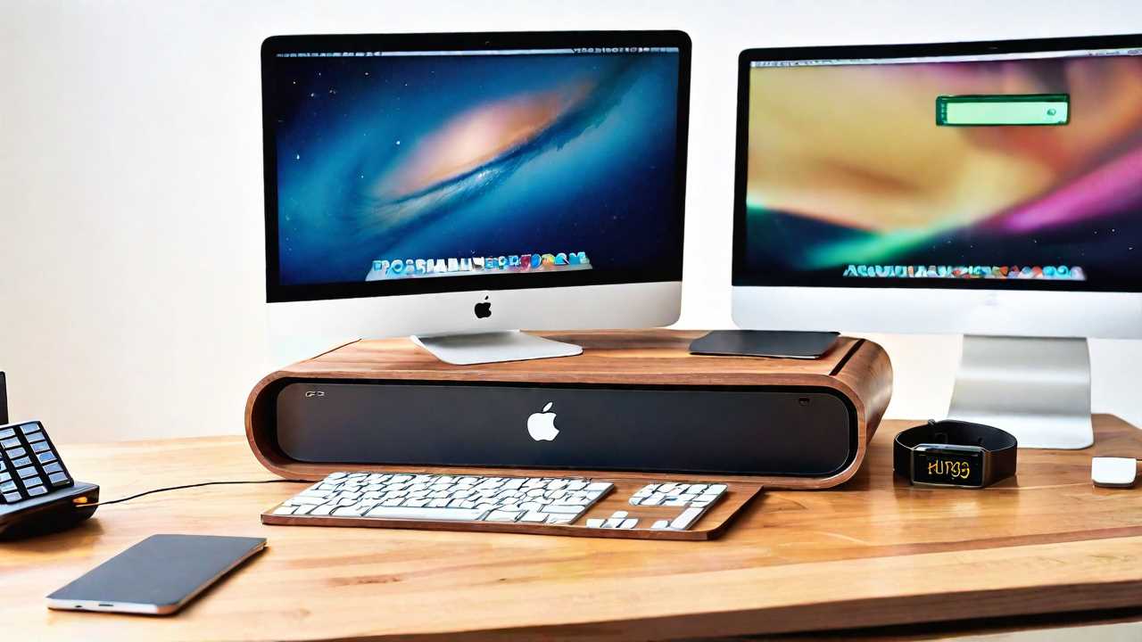 Revolutionizing Your Workspace: The Elegant Mac Mini Organizer