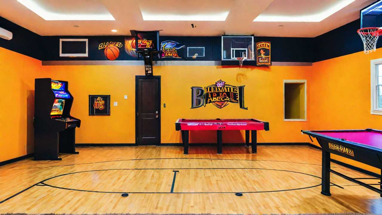Elevate Your Game Room with the Ultimate Home Basketball Arcade