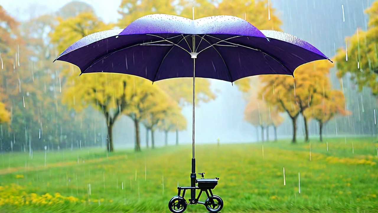 Soaring to New Heights: The Flying Umbrella Drone